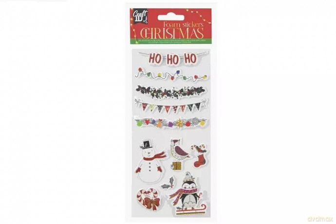 CCG XMAS naklejki piankowe CR8017 02498