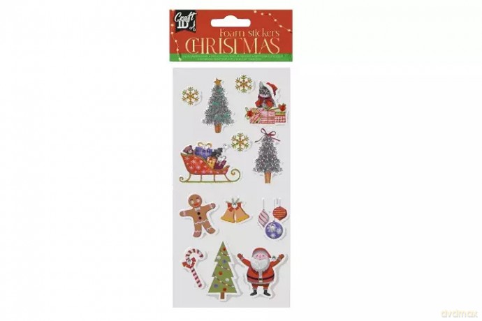 CCG XMAS naklejki piankowe CR8017 02504