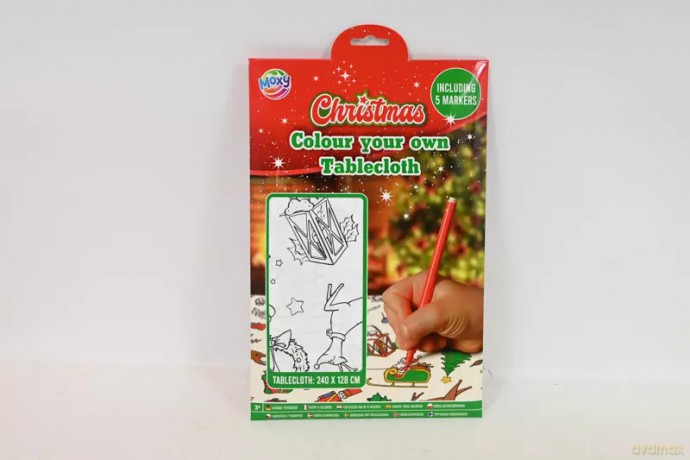 CCG XMAS obrus do kolorowania 240x128cm 33331