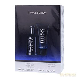 Hugo Boss Boss Bottled Night Zestaw - woda toaletowa 100 ml spray + żel pod prysznic 100 ml [PERFUMY]