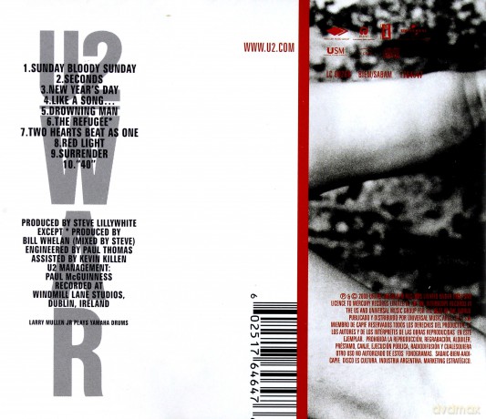 U2: War (Remastered) [CD]