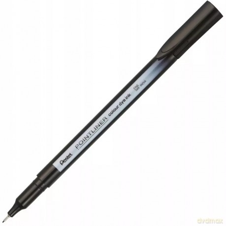 Cienkopis 0.4 Fib Pentel czarny S40-a pudełko A 12