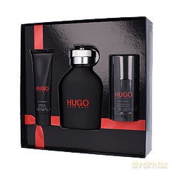 Hugo Boss Hugo Just Different Zestaw - woda toaletowa 150 ml spray + dezodorant sztyft 75 ml + żel pod prysznic 50 ml [PERFUMY]