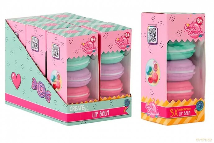 CREATE IT! Candy bals.d/ust makaroniki 3szt 884844