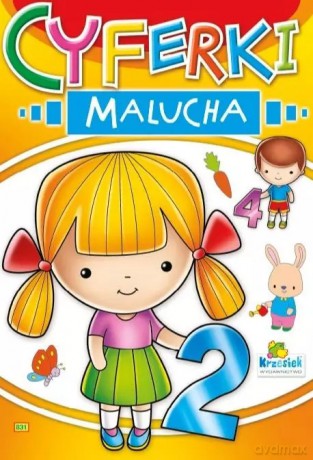 Cyferki malucha. Dziewczynka [KSIĄŻKA]