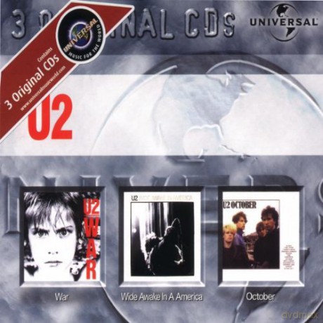 U2: War/Wide Awake In/October [3CD]
