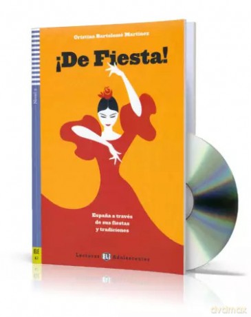 De Fiesta. A2 + CD - Cristina Bartolomé Martínez [KSIĄŻKA]
