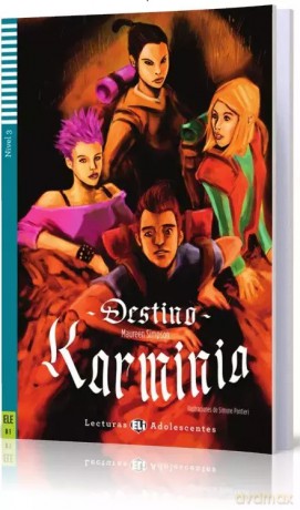 Destino Karminia, książka + CD, poziom B1 - Maureen Simpson [KSIĄŻKA]