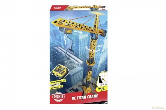 Dickie Dźwig zdalnie sterowany 150cm 372-9023
