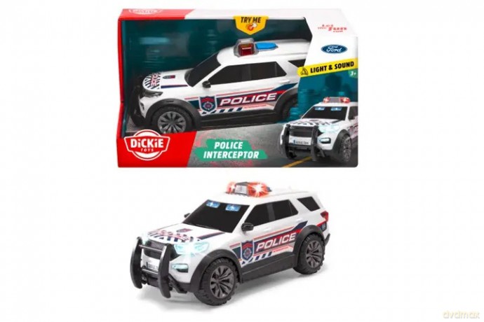 Dickie SOS pojazd policyjny Ford Intercep.371-4025