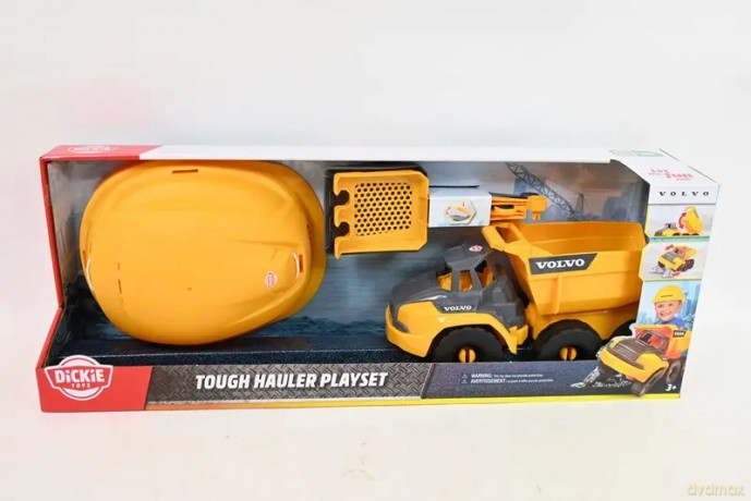 Dickie Volvo wywrotka z kaskiem zestaw 372-9014