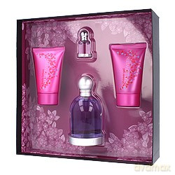 J. del Pozo Halloween Zestaw - woda toaletowa 100 ml spray + balsam do ciała 50 ml + żel pod prysznic 50 ml + woda toaletowa 4,5 ml bez sprayu [PERFUMY]
