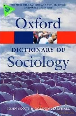 Dictionary of Sociology. 4th ed. Oxford Paperback Reference. PB - John Scott, Gordon Marshall [KSIĄŻKA]