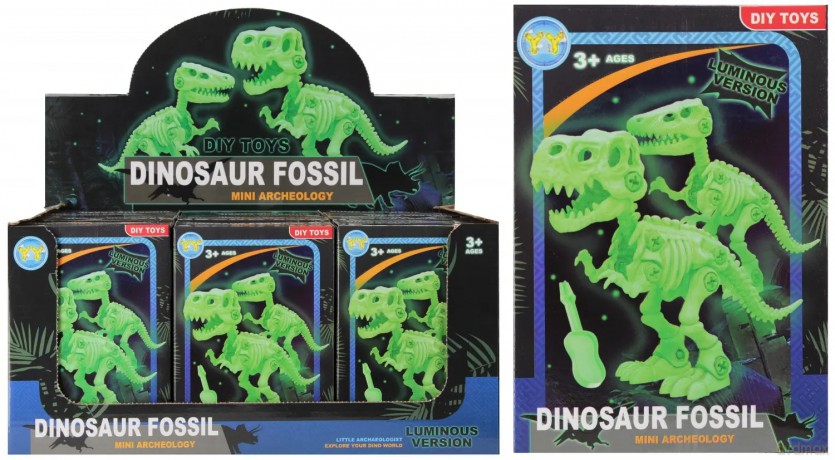 Dinozaur Do SkrĘcania Fluorescencyjny Mega Creative 567175