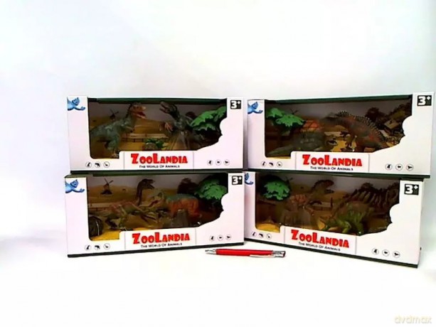 Dinozaury 2szt 4wzory w OTB 50936 09368