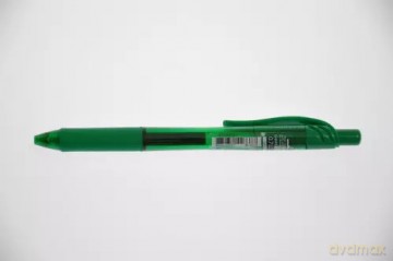 Długopis Gel Aut Gr Pentel Bl107d zielony pudełko A 12
