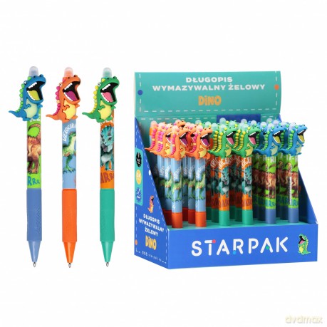 Długopis Ścieralny Automatyczny 0.7 Dino1 A 24szt. Starpak 552673