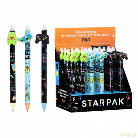 Długopis Ścieralny Automatyczny 0.7 Pad A 24szt. Starpak 552677