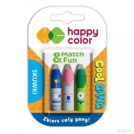 Długopis tradycyjny niebieski Happy Color