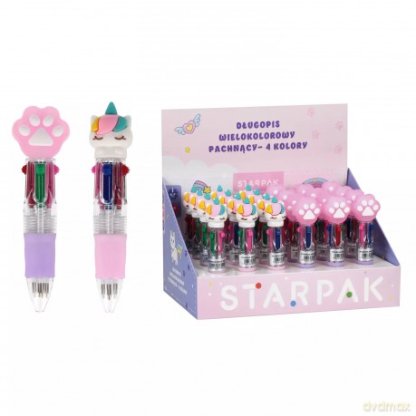 Długopis wielokolorowy Mini 4 kolory Starpak 563053