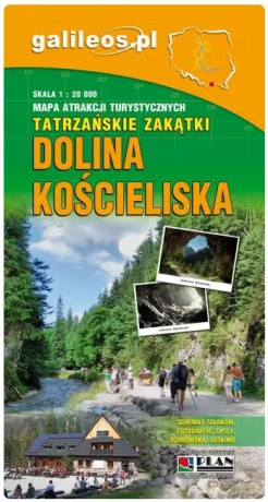 Dolina kościeliska. Mapa atrakcji turystycznych [KSIĄŻKA]