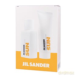 Jil Sander Sun Zestaw - woda toaletowa 75 ml spray + żel pod prysznic 75 ml [PERFUMY]