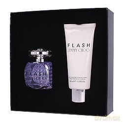 Jimmy Choo Flash Zestaw - woda perfumowana 60 ml spray + balsam do ciała 100 ml [PERFUMY]
