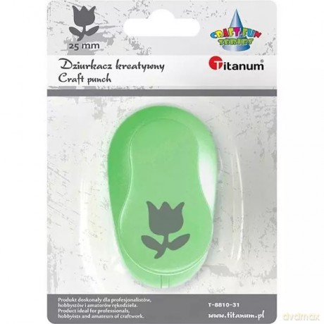 Dziurkacz z motywem Tulipan 25mm