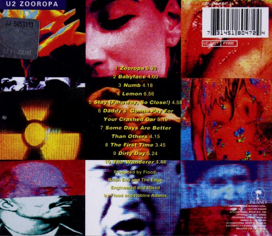 U2: Zooropa [CD]