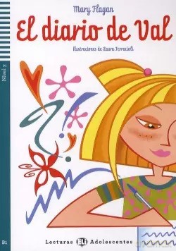 El diario de Val + CD audio - Mary Flagan [KSIĄŻKA]