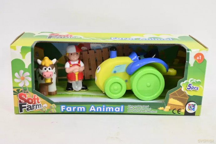 EPEE Farma zestaw autko+2 figurki CW1201