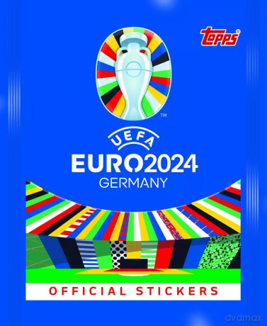 Euro 2024. Stickers, saszetka z naklejkami [GRA]