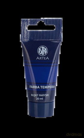 Farba tempera. Błękit paryski, 20 ml