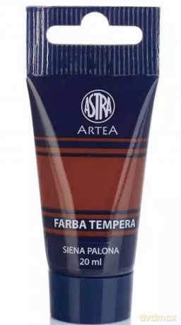 Farba tempera. Siena palona, 20 ml