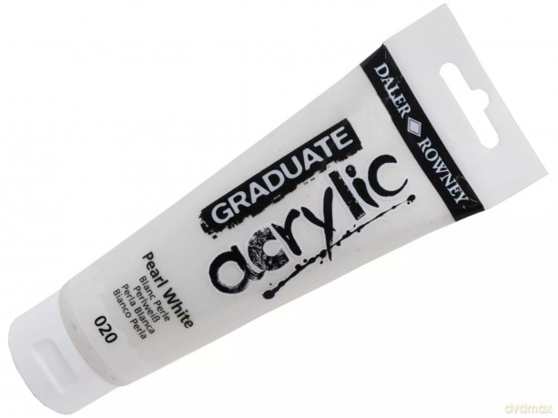 Farby akrylowe Daler-Rowney biały 1 szt. 120 ml