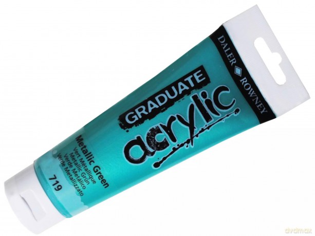 Farby akrylowe Daler-Rowney zielony 1 szt. 120 ml