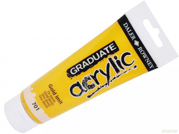 Farby akrylowe Daler-Rowney złoty 1 szt. 120 ml