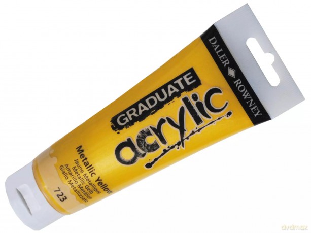 Farby akrylowe Daler-Rowney żółty 1 szt. 120 ml