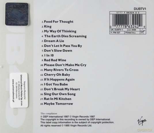 UB 40: Best Of...Vol. 1 [CD]