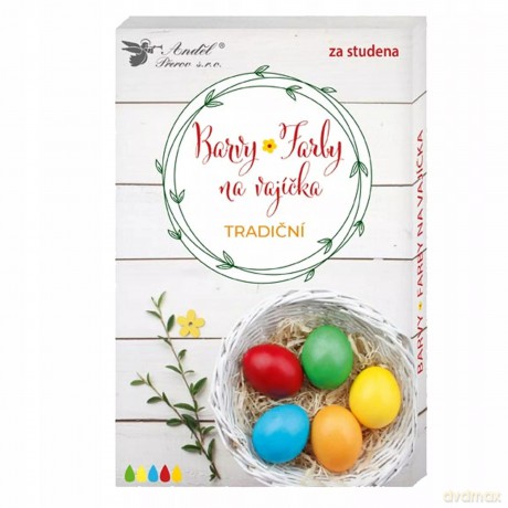 Farby Do Jajek Żelowe Tradycyjne Wielkanoc 5 Sztuk Mfp 2221768