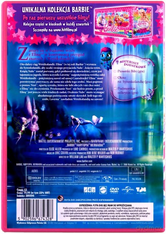 Barbie Syrenkolandia (Mermaidia) [DVD]
