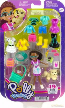 Figurka Polly Pocket Zestaw Modowy przebieranki HKV91