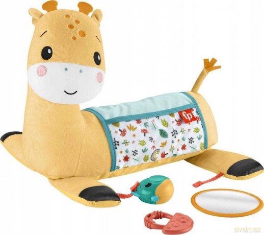 FISHER PRICE PODUSZKA do zabawy 3w1 ŻYRAFKA