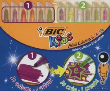 Flamastry BIC 12 szt.