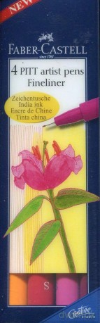 Flamastry Faber-Castell 4 szt.
