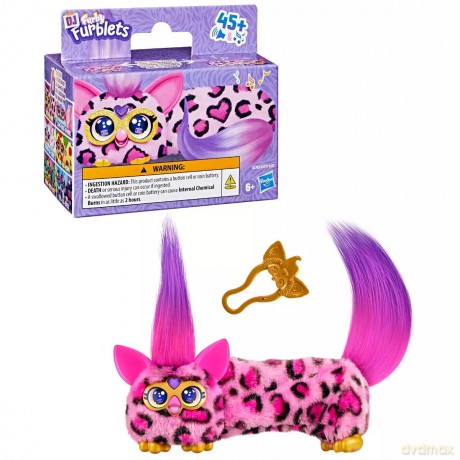 FURBY DJ Furbiś Kitt Ee Luv, zabawka interaktywna