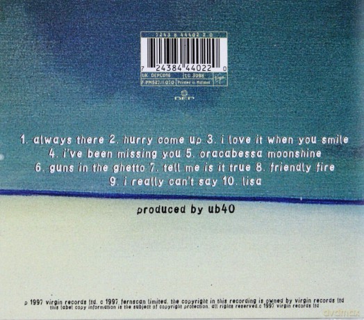 UB 40: Guns In The Ghetto [CD]