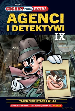 Gigant Poleca Extra. Tom 7/2025. Agenci i detektywi IX. Tajemnice starej willi [KOMIKS]