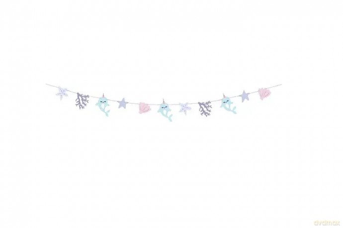 Girlanda Narwal mix 1m 06611