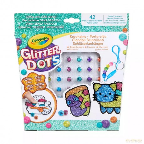 Glitter Dots - Mozaikowe breloczki